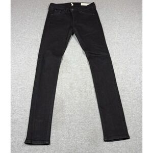 Rag&Bone Jeans Womens 27 Black Skinny Lowrise Stretch Denim